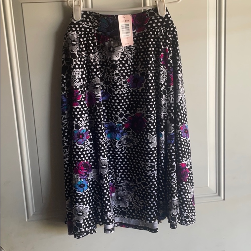 Torrid Flower Skirt